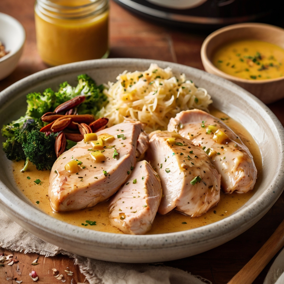 Crockpot Honey Mustard Chicken