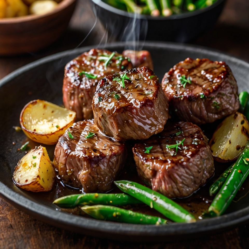 Garlic Butter Steak Bites: A Decadent Treat in Minutes!